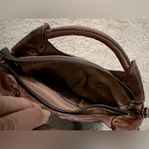 Beautiful Delilah style Bed Stu teak brown crossbody handbag used once - Picture 6 of 8